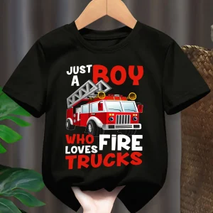 Summer Boys' Trendy T-Shirt