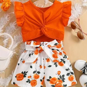 Fungus mycelium sleeveless coral butterfly knot design