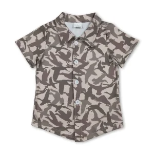 Baby Boys Hunting Short Sleeve Shirt