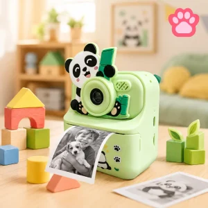 Kids Instant Print Camera Toy Dual Lens 16X Zoom