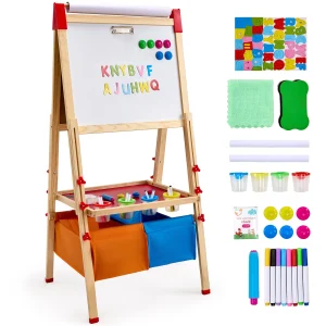 Children Magnetic Drawing Board WordPad Graffiti Standing Art Easel